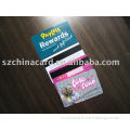 PVC plastic Magnetic stripe card